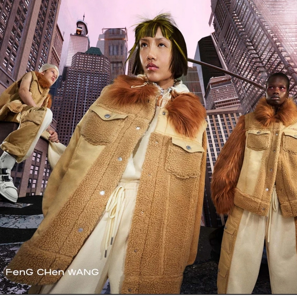 UGG X Feng Chen Wang Short Fur Jacket Size Medium $695